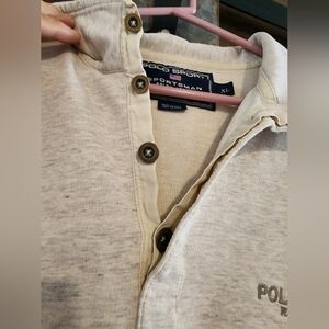Polo by Ralph Lauren Gray Long Sleeve Shirt